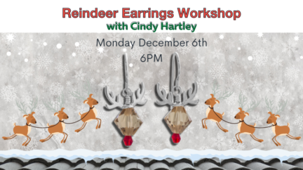 Reindeer Earrings