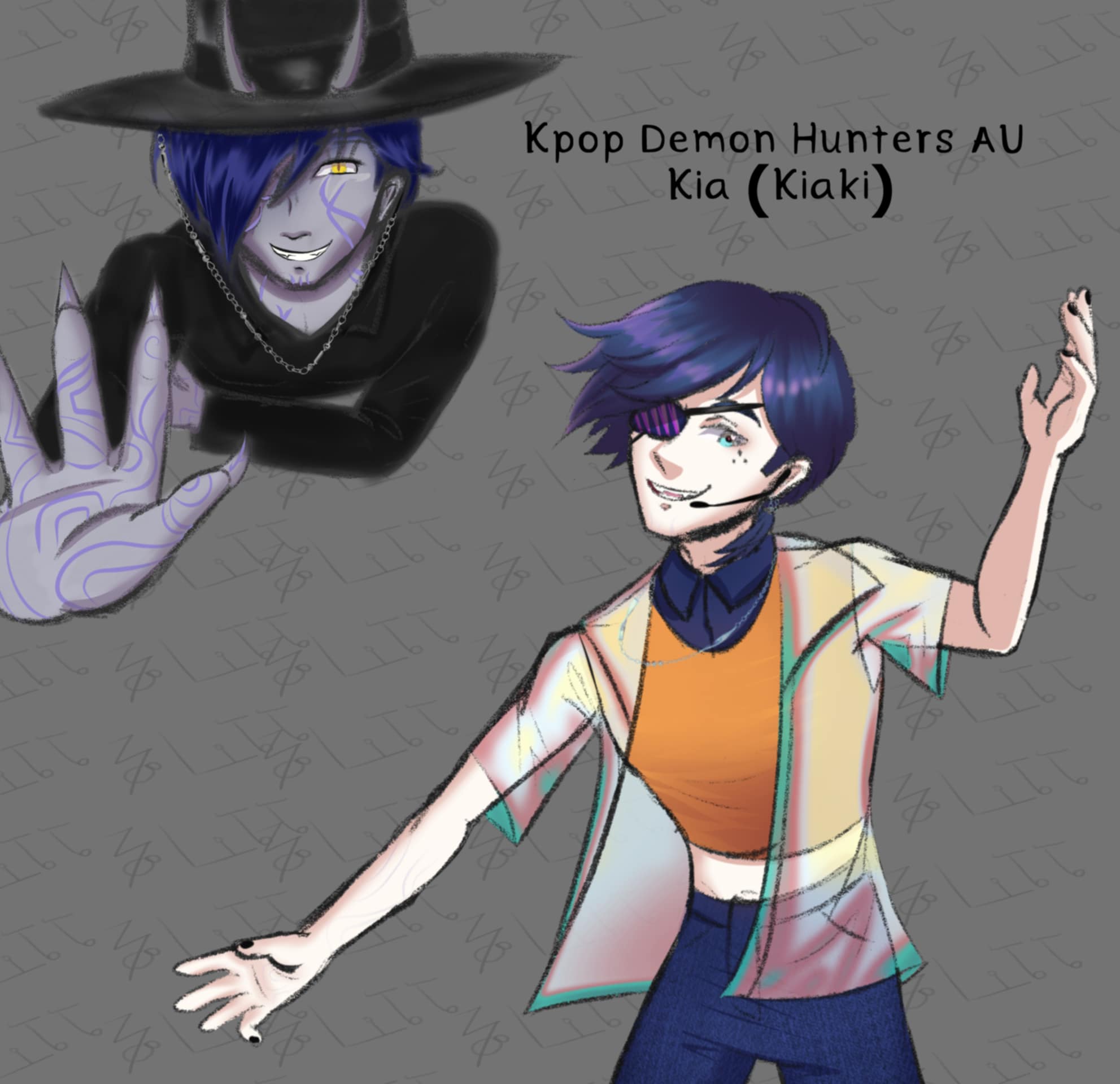 Kpop demon hunters Au Kia